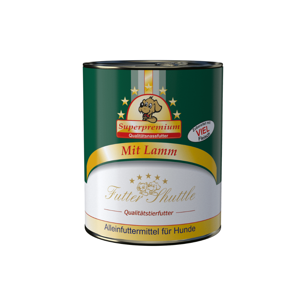 Hundefutter Nassfutter Lamm Sensitiv 800g – Schonendes Nassfutter für empfindliche Hunde