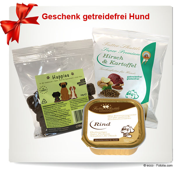 Geschenk getreidefrei Hund