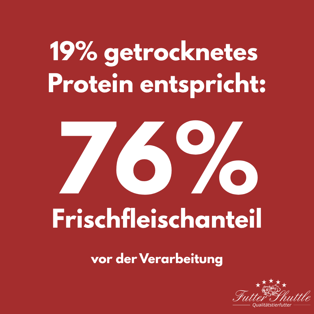 Katzentrockenfutter Dreierlei im 3kg Sack - 3 Sorten Fleisch für mehr Abwechslung - Spitzenqualität von Futter Shuttle