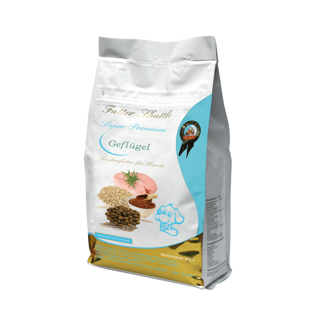 Hundefutter für kleine Hunde mit Geflügel – Super Premium Trockenfutter