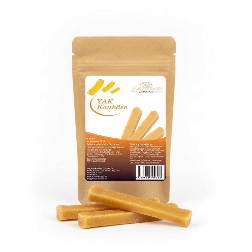 YAK Kaukäse – 1 Stück ca. 32 g - aus Originaler Yak-Milch