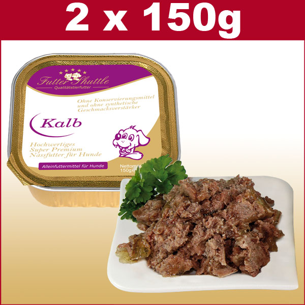 hund_nass_sp_schale_kalb_2eriX8X4AeIoJ1ED Probierpaket Welpen Nassfutter. Nassfutter in der höchsten Güte. Eines der besten und hochwertigsten Super Premium Welpen Nassfutter auf dem Markt. Hergestellt in Deutschland