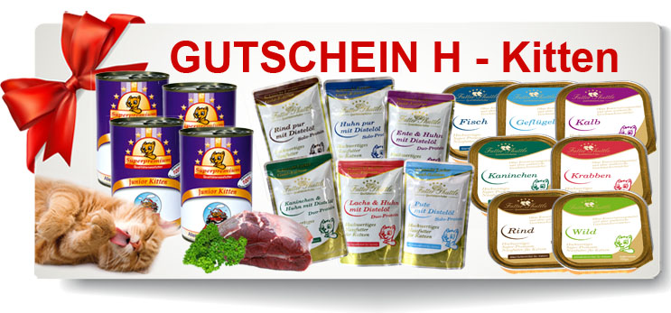 Kostenlose Proben Kitten Futter | Gutschein H - Kitten Nassfutter gemischt | Gratis: 17 x Kitten Nassfutter für ein optimales Wachstum Ihrer Katze