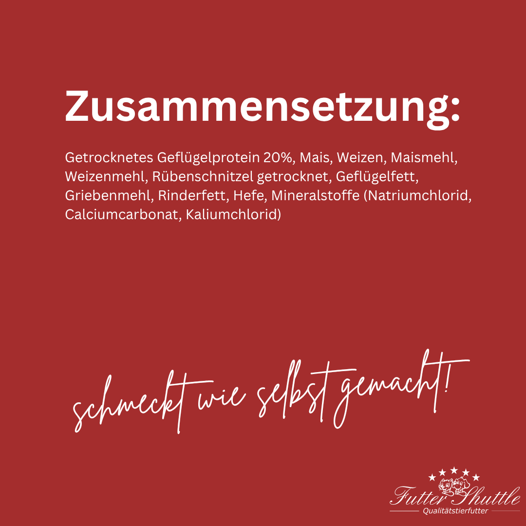 Günstiges Hunde Trockenfutter mit Geflügel – Premium Sparpaket 20 kg (2 x 10 kg)