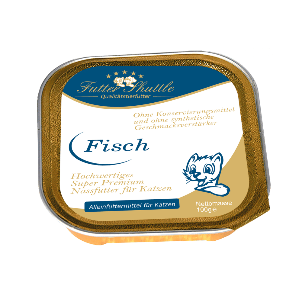 Katzenfutter Sparpaket Nassfutter ohne Zucker – 84 x 100 g Schalen XXL Mix