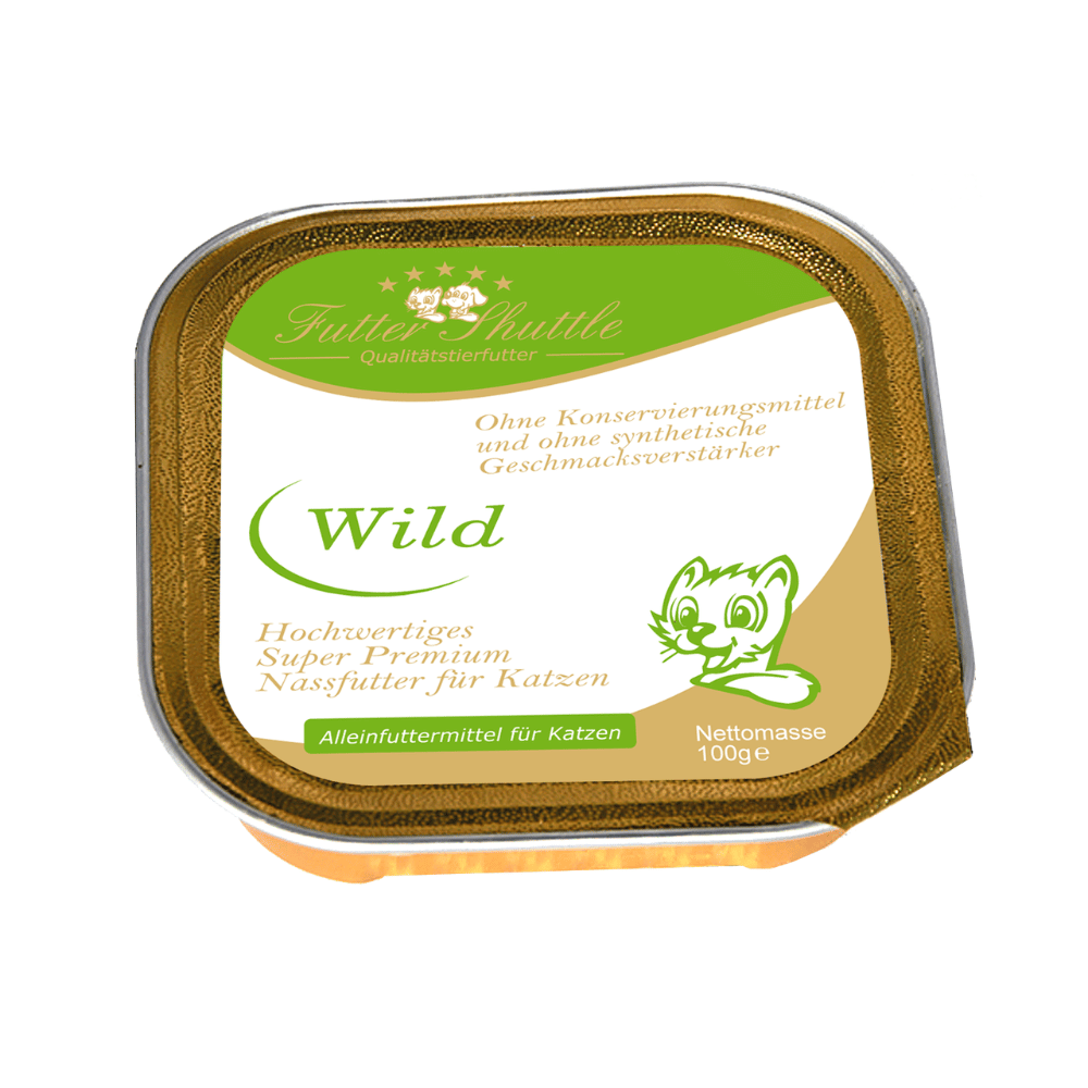 Katzenfutter Sparpaket Nassfutter ohne Zucker – 84 x 100 g Schalen XXL Mix