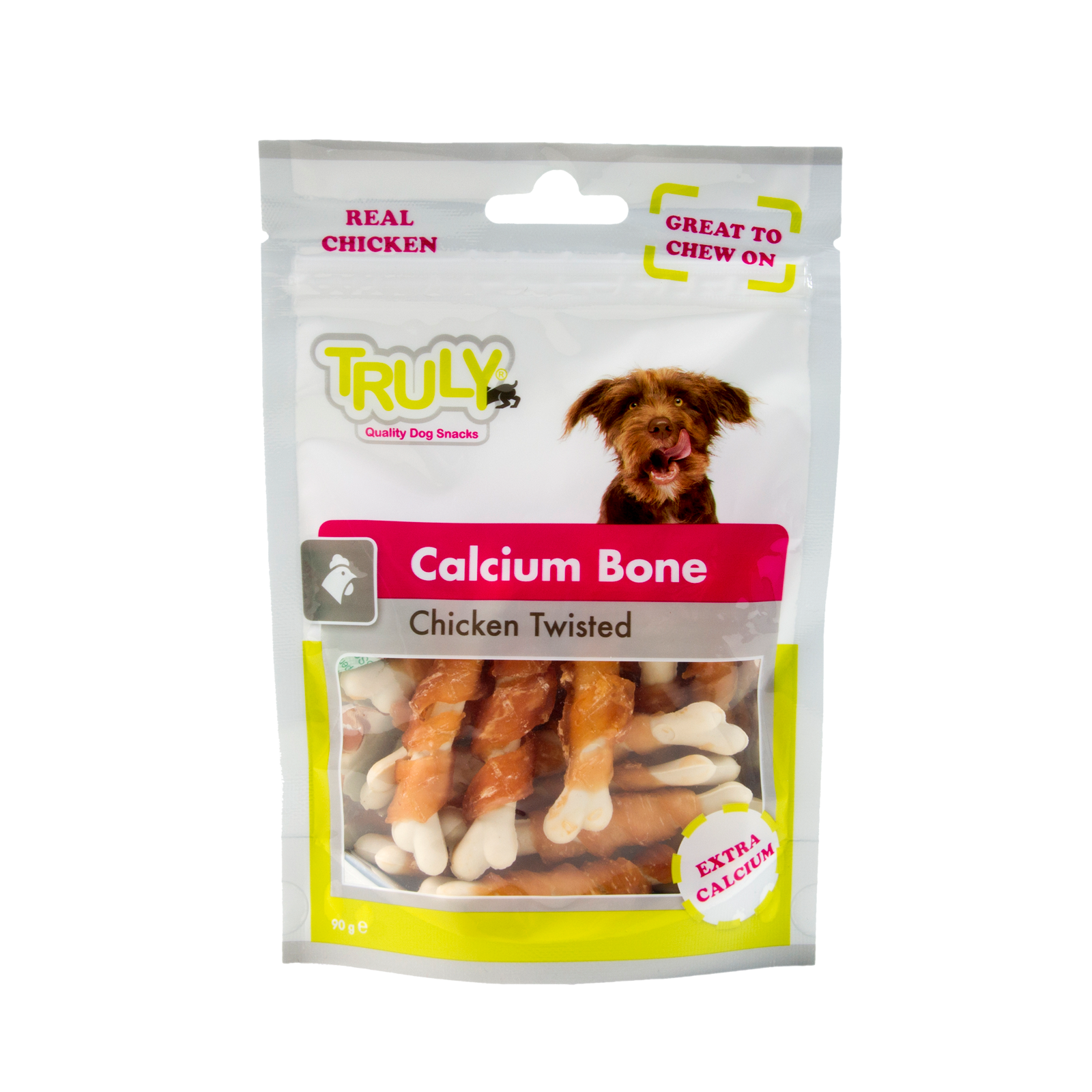 Hunde Snack Calcium Bones mit Chicken Filet umwickelt