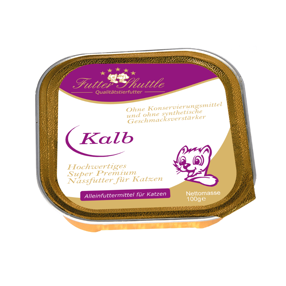 Katzenfutter Sparpaket Nassfutter ohne Zucker – 84 x 100 g Schalen XXL Mix