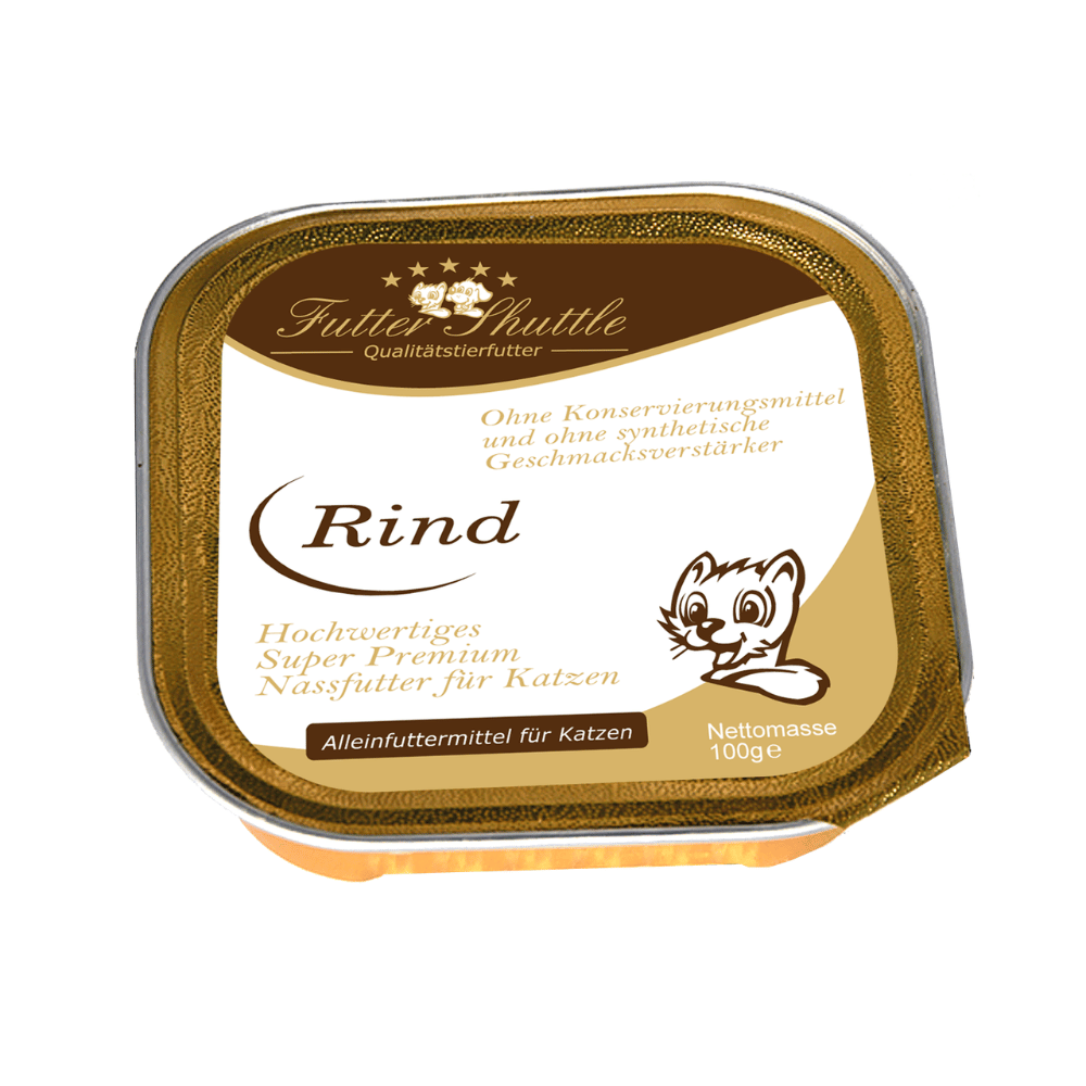 Katzenfutter Sparpaket Nassfutter ohne Zucker – 84 x 100 g Schalen XXL Mix