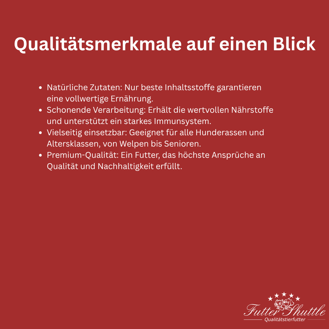 Günstiges Hunde Trockenfutter mit Geflügel – Premium Sparpaket 20 kg (2 x 10 kg)