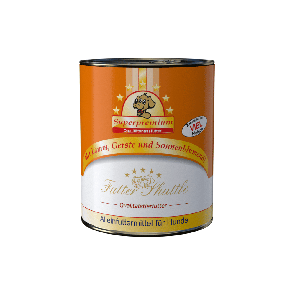 XL Sparpaket Hunde Nassfutter 54 × 800 g – Premium Metzgerqualität | Alleinfuttermittel für Hunde