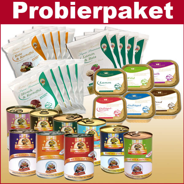 Probierpaket Hundefutter Sparpaket | Futter Shuttle | Sparpack
